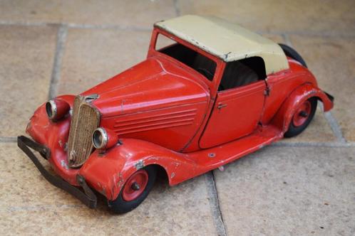 Zeldzame oude speelgoed CIJ 1934 Renault vivasport auto, Antiek en Kunst, Antiek | Speelgoed, Ophalen of Verzenden