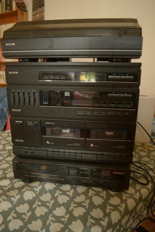 CHAINE HIFI A DONNER, TV, Hi-fi & Vidéo, Chaîne Hi-fi, Deck cassettes ou Lecteur-enregistreur de cassettes, Lecteur CD, Tuner ou Radio