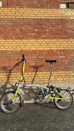 Brompton H gris-citron éclairage dynamo 6 vitesses, Vélos & Vélomoteurs, Vélos | Vélos pliables, Neuf, Vitesses, Brompton, Enlèvement