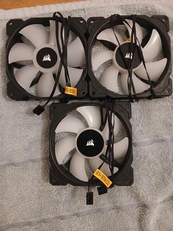 Corsair rgb fans 120mm 3x beschikbaar voor biedingen