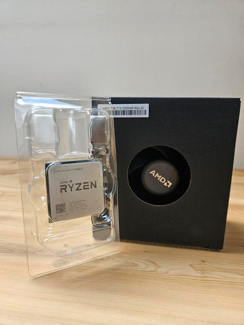 AMD Ryzen 7 2700X + Wraith Stealth Cooler, Computers en Software, Processors, Zo goed als nieuw, Ophalen of Verzenden