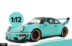 Porsche 964 RWB Tiffany GT Spirit - 1/12, Hobby en Vrije tijd, Ophalen of Verzenden, Nieuw, 1:9 t/m 1:12, Auto
