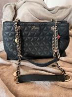 Vintage “Guess 1981” zwarte handtas, Handtassen en Accessoires, Tassen | Damestassen, Ophalen of Verzenden, Gebruikt, Handtas