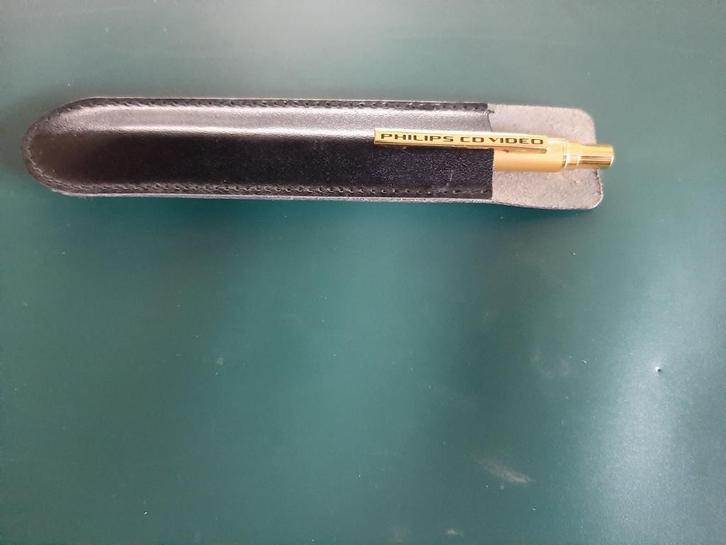 NIEUWE luxueuze metalen balpen Philips CDVideo, Verzamelen, Pennenverzamelingen, Nieuw, Balpen, Parker, Ophalen of Verzenden