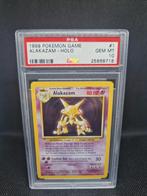 Alakazam Holo Base Set PSA 10, Ophalen of Verzenden, Zo goed als nieuw