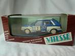 Lancia integrale bleue N2, Rallye, 1/43,  + boite, Vitesse., Autres marques, Voiture, Enlèvement ou Envoi