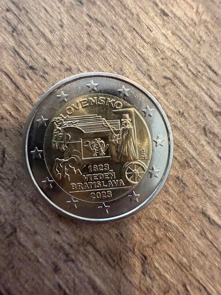 diligence slovaque 2023, Timbres & Monnaies, Monnaies | Europe | Monnaies euro, Enlèvement ou Envoi