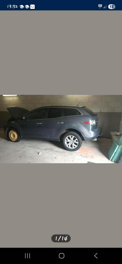 Mazda cx7, Auto's, Mazda, Particulier, CX-7, Trekhaak, Benzine, SUV of Terreinwagen, 5 deurs, Handgeschakeld, Zilver of Grijs