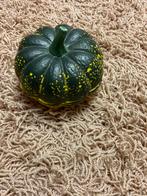 Kaarsje in pompoenvorm, Huis en Inrichting, Ophalen of Verzenden, Zo goed als nieuw, Groen