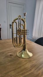 Trompet Hofmeister HMT-402 Bes, Muziek en Instrumenten, Blaasinstrumenten | Trompetten, Ophalen, Zo goed als nieuw, Overige typen