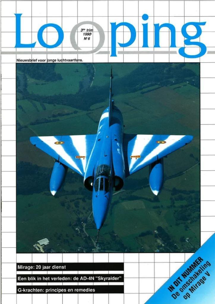 Looping Nieuwsbrief voor jonge luchtvrtfans 3de trim 90 Nr 6, Verzamelen, Luchtvaart en Vliegtuigspotten, Nieuw, Boek of Tijdschrift