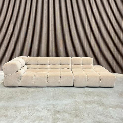 B&B Italia Tufty-Time Bank in Grijs/Beige Microvezel, Huis en Inrichting, Zetels | Complete zithoeken, Gebruikt, Stof, Ophalen of Verzenden