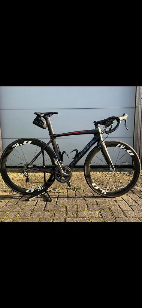 Kuota Kougar carbon Shimano Ultegra racefiets, Fietsen en Brommers, Fietsen | Racefietsen, Gebruikt, Carbon, 53 tot 57 cm, Ophalen
