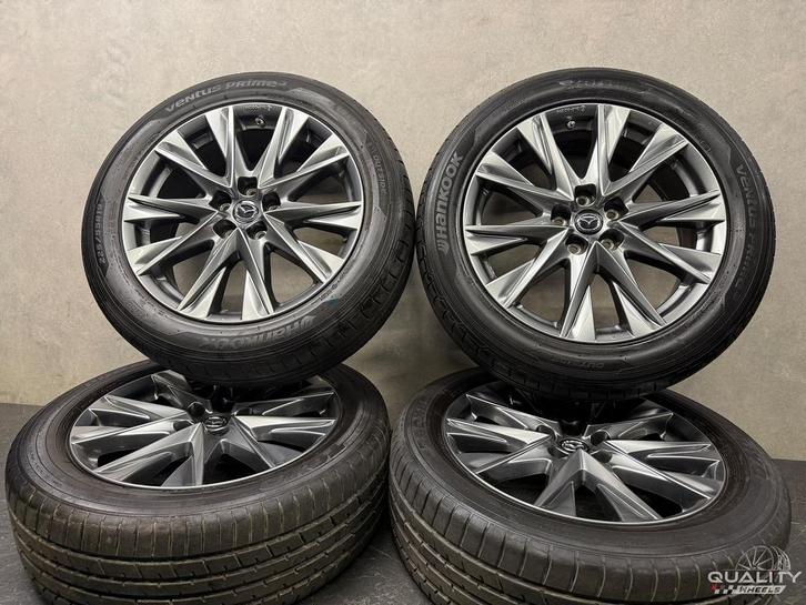 5x114,3 19 inch Mazda CX-5 Velgen + Banden 225/55/19 225/55R, Auto-onderdelen, Banden en Velgen, Banden en Velgen, Zomerbanden