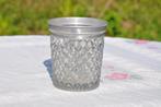 petit pot verre cerclage metal dubonnet pour glacon, Ophalen of Verzenden