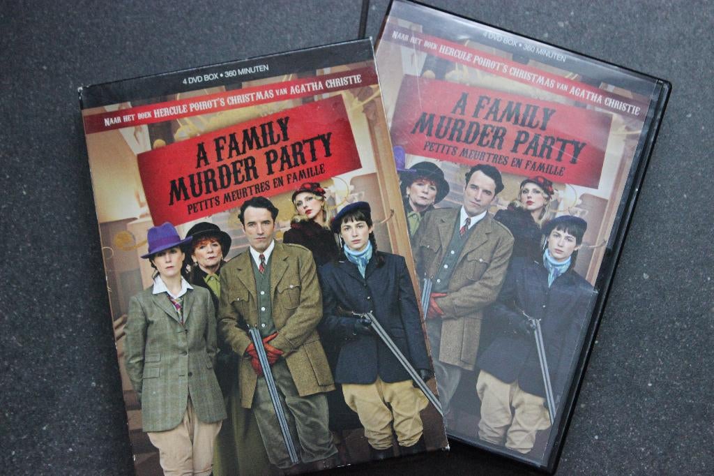 4DVD-BOX A FAMILY MURDE PARTY NIEUW, Cd's en Dvd's, Dvd's | Tv en Series, Ophalen of Verzenden