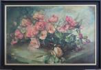 SCHILDERIJEN 'Bloemen', Antiek en Kunst, Kunst | Schilderijen | Klassiek, Ophalen