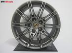 Porsche 21 inch Origineel Cayenne GTS velgen satin grey, 21 pouces, Jante(s), Utilisé, Enlèvement ou Envoi