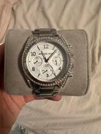 Michael Kors horloge, Handtassen en Accessoires, Horloges | Dames, Ophalen of Verzenden, Gebruikt, Zilver, Met strass