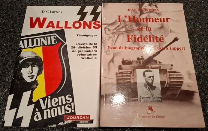 SS Wallons + L'honneur et la fidélité, Livres, Guerre & Militaire, Comme neuf, Général, Deuxième Guerre mondiale, Enlèvement ou Envoi