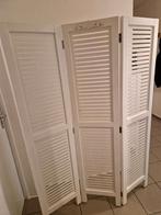 Houten kamerscherm (MECHELEN)., Huis en Inrichting, Woonaccessoires | Kamerschermen, Ophalen, Zo goed als nieuw