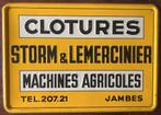 Clotures Storm & Lemercinier ft Machines Agricoles, Ophalen of Verzenden, Gebruikt