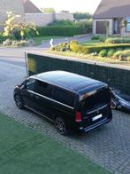 Mercedes V-klasse V200d Amg 8pl Pano 7G Tronic Avantgarde, Auto's, Mercedes-Benz, 4 cilinders, Zwart, Leder, Diesel