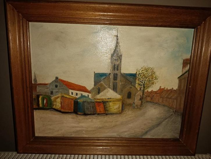 Feest in t'dorp, Antiek en Kunst, Kunst | Schilderijen | Klassiek, Ophalen