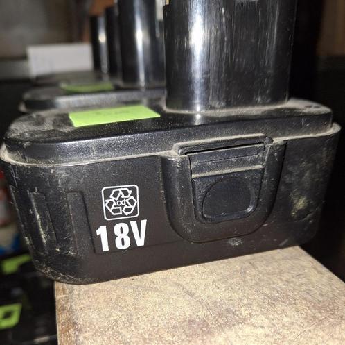 11 batterijen accu boormachine 18V top craft. haagschaar enz, Doe-het-zelf en Bouw, Gereedschap | Boormachines, Gebruikt, Boormachine