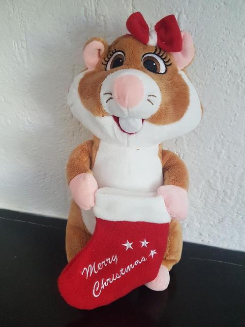 Albert Heijn hamster kerst, Verzamelen, Poppen, Zo goed als nieuw, Ophalen of Verzenden