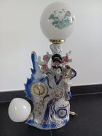 Chinese klok met lamp, Antiek en Kunst, Ophalen