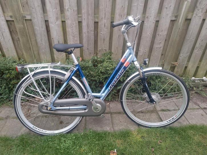 Gazelle Chamonix damesfiets 28 inch, Fietsen en Brommers, Fietsen | Dames | Damesfietsen, Gebruikt, Gazelle, Versnellingen, 47 tot 50 cm