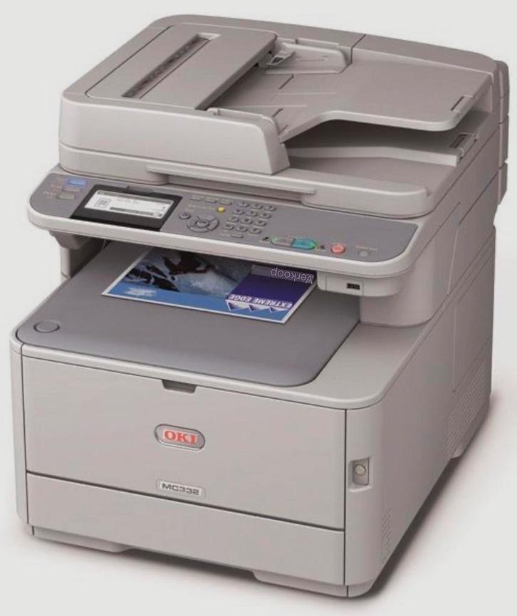 OKI MC332DN Laser printer, Computers en Software, Printers, Gebruikt, Printer, Laserprinter, Kleur printen, Kopieren, Mailen, Scannen