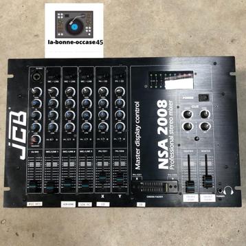 Vend table de mixage NSA 2008 JCB disponible aux enchères
