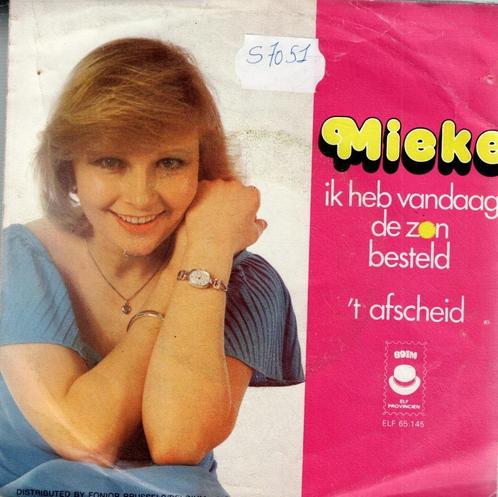 Vinyl, 7"   -   Mieke – Ik Heb Vandaag De Zon Besteld, Cd's en Dvd's, Vinyl | Overige Vinyl, Overige formaten, Ophalen of Verzenden