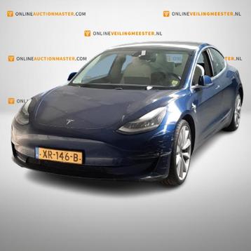 Personenauto Tesla, Model 3 Performance AWD 75 kWh, blauw bo beschikbaar voor biedingen