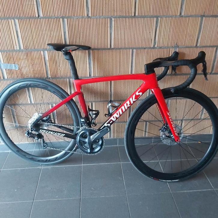 Sworks sl7 tarmac, Fietsen en Brommers, Fietsen | Racefietsen, Zo goed als nieuw, Meer dan 20 versnellingen, 28 inch, Carbon, Minder dan 49 cm