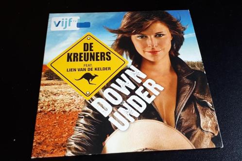 CD-Single-De Kreuners feat. Lien Van de Kelder-Down Under, CD & DVD, CD Singles, Comme neuf, 1 single, Envoi