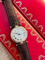 Vintage 18k goud Cartier Trinity horloge, Handtassen en Accessoires, Horloges | Antiek, Overige merken, Goud, 1960 of later, Met bandje