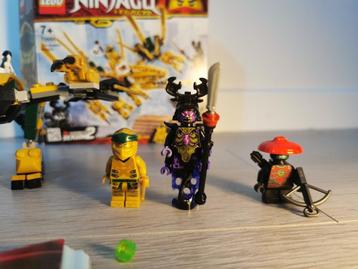 LEGO Ninjago 70666 Le dragon doré complet
