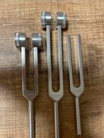 Professionele stemvorken set 128 Hz, 256 Hz en 512 Hz, Enlèvement