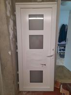 Porte vitrée pour extérieur en pvc + cadre, Bricolage & Construction, Enlèvement, Utilisé