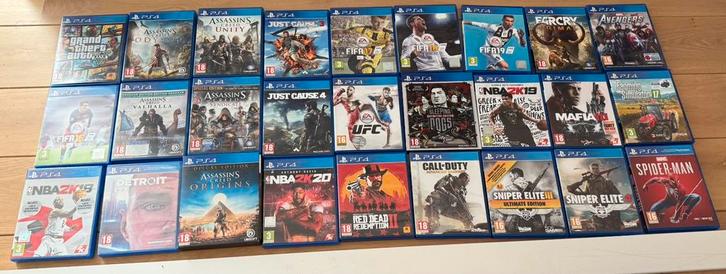 Verschillende PS4-games, Games en Spelcomputers, Games | Sony PlayStation 4, Zo goed als nieuw, Ophalen