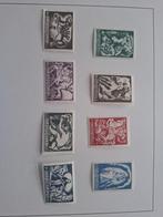 1944 belgische legenden 653/660 postfris, Ophalen of Verzenden, Postfris, Postfris