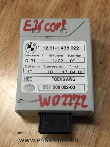 Olie en temperatuur module  BMW E36 oe 1438022 beschikbaar voor biedingen