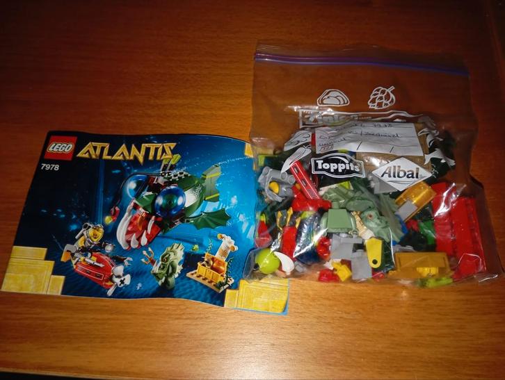 Lego Atlantis zeeduivel aanval, Kinderen en Baby's, Speelgoed | Duplo en Lego, Zo goed als nieuw, Lego, Complete set, Ophalen