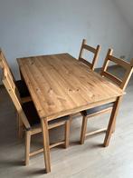 Table avec 4 chaise, Maison & Meubles, Salles à manger complètes, Comme neuf