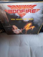 12" - bonfire - you make me feel, Cd's en Dvd's, Vinyl | Hardrock en Metal, Ophalen of Verzenden, Zo goed als nieuw