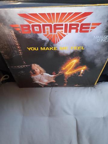 12" - bonfire - you make me feel beschikbaar voor biedingen