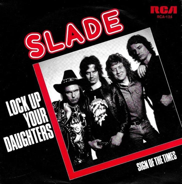 single slade-lock up your daughters--, Cd's en Dvd's, Vinyl Singles, Gebruikt, Single, Pop, 7 inch, Ophalen of Verzenden